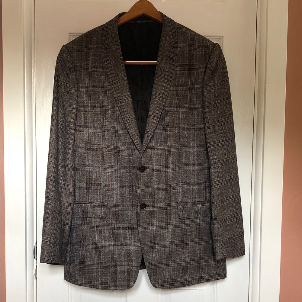 VERSACE Men’s 2 button Wool/ bamboo Blazer US size 42-44, EU size 54